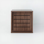 밀캄 슬라이딩 수납함 SHM3434 340x340x340mm, 2단, 미들브라운 9526.3926 : 마켓비 공식스토어