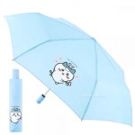 먼작귀 우산 치이카와 장우산 하치와레 3단 자동 어린이 캐릭터 우사기 가르마 60 55 : 스마일키디