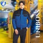 유니보스 UBS 1499 겨울 작업복 패딩 점퍼 현장 근무복 단체복 상의 하의 : 엄지작업복