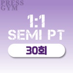 세미 PT 30회 : 프레스짐 Press Gym