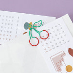 투투 사무실 체리 학교 H0502 클립 장식 북마크 금속 25개/상자 종이 카와이 문구 : 파워로지스