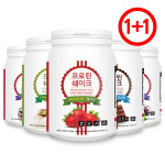 1+1 HN뉴트리션 단백질쉐이크 /건강한 몸매를 위한 식사대용 프로틴 파우더 600g 2개 : 웨이테크