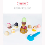 애들랜드 시원달달 아이스크림 보드게임 쌓기 유아 어린이 게임 : 에프비존