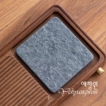 [다도 차 트레이] 예향원 천연 오금석 중죽 원목 티트레이 차판 T-7290 : 예향원