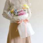 하트 꽃다발 비누 킨더조이 발표회 졸업식 콩쿨 트로피칼 반짝반짝 간식 없음 : 아이올라정원