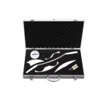 글라스톤 근막이완도구 괄사 승모근 물리치료 종 헬스 마사지도구 근막이완 근막 근육 8mm 5종 316개 세트 + 플란넬 천 : 오피글로벌