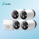 티피링크 Tapo C420S4 400만화소 무선 실외용 CCTV [카메라4개+허브] : 대원아이씨티