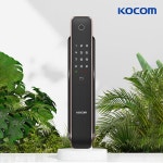 코콤 현관도어락 푸시풀 지문인식 비밀번호 타공형 도어락 KDL-S9500 : 설치맨닷컴