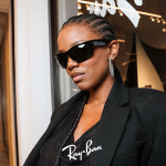 레이벤 메가 발로라마 RAYBAN RB2289 901/31 블랙 사각 뿔테 선글라스 : 세컨아이즈