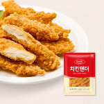 사세 치킨텐더1kg10봉 (1박스)닭안심 아이들 간식 간편조리 업소용 튀김용 에어프라이기 캠핑음식 : MC FOOD