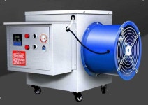 열풍난로 돼지 축사 산업용 가축 히터 비닐하우스 창고 온풍기 10KW/380V 스테인리스 모델 + 누수방지 : 재민이네4