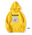 라몬즈 Ramones 록 밴드 특양면 후드티 티셔츠 A0503 : 티퍼블릭16
