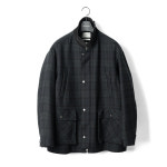 [아워셀브스] 24FW Check Wool Car Coat Tartan Check : wyndshop