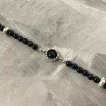 [메르엘] eclipse bracelet - Onyx / 오닉스 천연석 팔찌 : 메르 엘