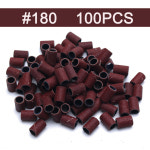 전기 네일 머신 드릴비트 드릴날용 아트 샌딩 밴드 젤 폴리시 리무버 도구 액세서리 80 인치 120 180 50 개 100 : 펑키백화점