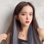 애쉬블루 부분가발 브릿지가발 6개입 포인트헤어 똑딱이 피스 : 안목이네
