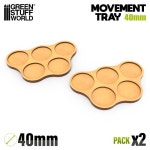 그린스터프월드 무브먼트 트레이 Movement Tray 40mmX5 스커미셔 타이거팩토리 : TIGER FACTORY
