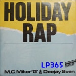 [LP미개봉] 엠씨 마이커 지 & 디제이 스벤 M.C. Miker G & Deejay Sven -  Holyday Rap [중고]J0146 : LP365