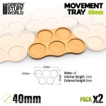 그린스터프월드 무브먼트 트레이 Movement Tray 40mmX5 스커미셔 타이거팩토리 : TIGER FACTORY