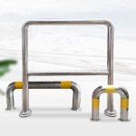 안전난간 주차장 입구 격리 차단 가드레일 볼라드 울타리 단지 펜스 통제 학교 차단봉 1. 304 U자형 51x300x500 : 호두G