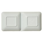 그린 메라민 GREEN 청화 쌍사각 G-9542 식당 업소용 2칸 소스 그릇 G9542 : 온라인키친