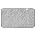 온열방석 강아지전기장판 카본매트 라이트그레이 특대형 50X90 : 한일매트스토어