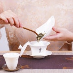 정산당 락견화 특급 쟈스민 녹차 50g 틴케이스 : 정산당