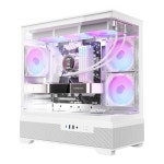 마이크로닉스 WIZMAX ML-360 View 화이트 PC 본체 데스크탑 어항 케이스 : 요피씨몰