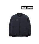 K2 세이프티 동계자켓 21JK-F105 네이비 블루종 항공점퍼 근무복 제전복 빅사이즈 PMF21105 : 케이투충남세이프티