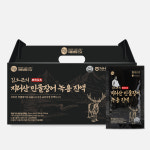미쁨생활건강 장어즙 김오곤 장어 진액 엑기스 녹용즙 1박스 (총 30포) : 미쁨생활건강