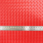 큰 직조 사각 크로스 인조 PU 합성 레드 핑크 가죽 원단 핸드백용 롤 DIY 홈 장식 30x134cm BH449 - 29 : 오아시스플레이스몰