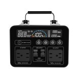 태양광 충전식 저장 배터리 500W 장치 리튬 발전기 휴대용 발전소 사인파 에너지 열 캠핑 순수 : 오션즈글로벌