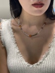 Planet Necklace (mom & baby) 원석비즈목걸이 맘커플템 (꼼므디아망) : 꼼므디아망