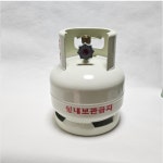 [수입] 해바라기버너 가스통 3Kg 가스통 캠핑 가스통 LPG가스통  가스안전공사 검사필 : 비바코