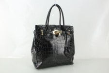 (VINTAGECOCO)빈티지 코코 블랙 크로커 버킨백 MB12FRB047T01C : 빈티지 코코