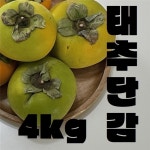 [한정수량] 단감 4kg / 태추단감 / 배단감 : 송림감농장