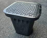 대명건축자재 전기 통신 맨홀 전원박스 주철뚜껑 400 : 대명건축자재