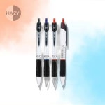 헤이지 자바 제트라인 유성볼펜 0.5mm 1자루 사무용볼펜 그립감좋은펜 판촉볼펜 : 헤이지09