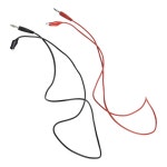 테스트 P1038 바나나 소프트 더블 클립 4MM 스티치 멀티미터 악어 클램프 플러그 케이블 : 지호솔루션