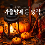 월간커피 2024/10월 가을밤에든생각 200g 원두 커피 : 운조커피
