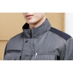 [파브 P&VV] WM-J6103,WMJ6103 동계,겨울 3M야광테이프 사용, 소매시보리 근무복,작업복,워크웨어,실내복 솜패딩 자켓 (기본상호자수 무료)... 