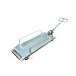 돼지 운반기 가축 트롤리 철제 견인기 농장 가축운반기 케이지 트레일러 1.3m : 재민이네4