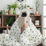 땡땡이 도트 세미마이크로 항균 사계절 차렵 이불 침구세트 : 디시즈몰