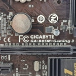 [PC 메인보드] 기가바이트 GA-B85M-Gaming 3 Rev 1.0 4세대 하스웰 지원 B85 mATX : -노트랜드-