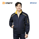 [파브 P&VV] WM-J1304(자주색),WM-J1305(노랑색) 2컬러 동계,겨울 근무복,작업복,워크웨어,실내복 솜패딩 자켓 (기본상호자수 무료)... 