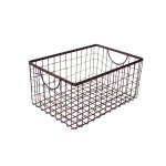 포카치아 사각 바스켓 브라운 : countryitem