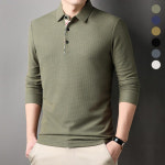 남성카라티셔츠 가을 간절기 긴팔티셔츠 : 릴리더샵