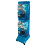 미니 뽑기기계 가정용 오락실 코인 로또 추첨기 파티 2단 블랙 : 구대장인1