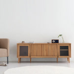 필몬 TV거실장 3문 58160 1600x400x580mm, 캄포어베니어 8055.1447 : 마켓비 공식스토어