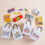 수능 시험 학교 단체 응원 문구 손잡이 상자 간식 9종 과자 꾸러미 간식 선물세트 : 슬기마트